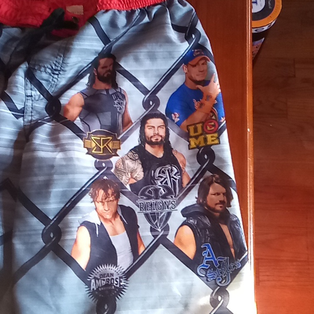 WWE swimming trunks